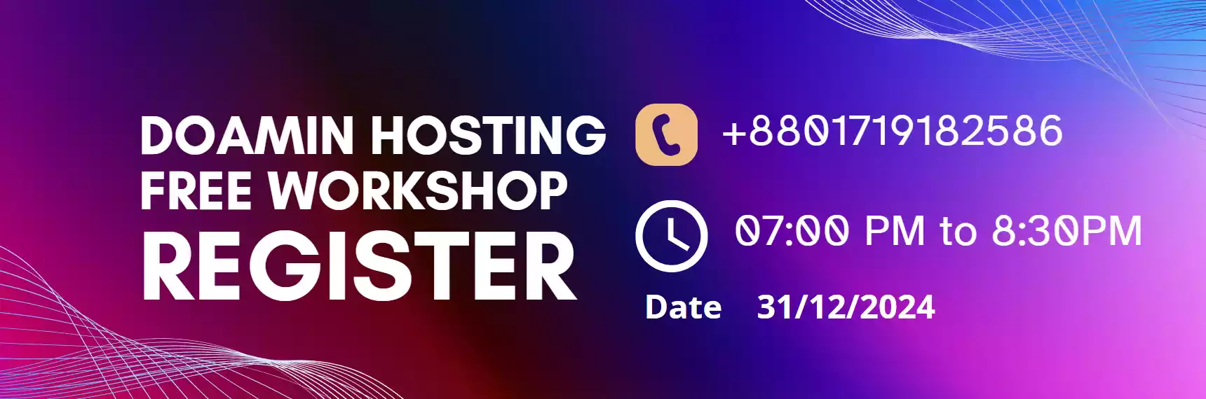 Domain Hosting Online Workshop 